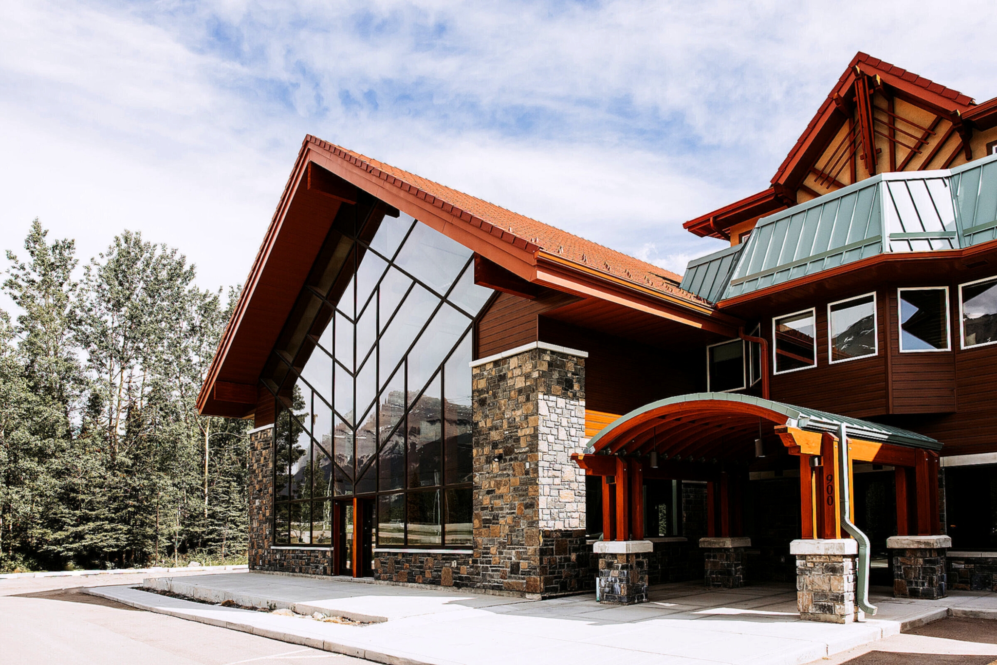 Elegant reception setup